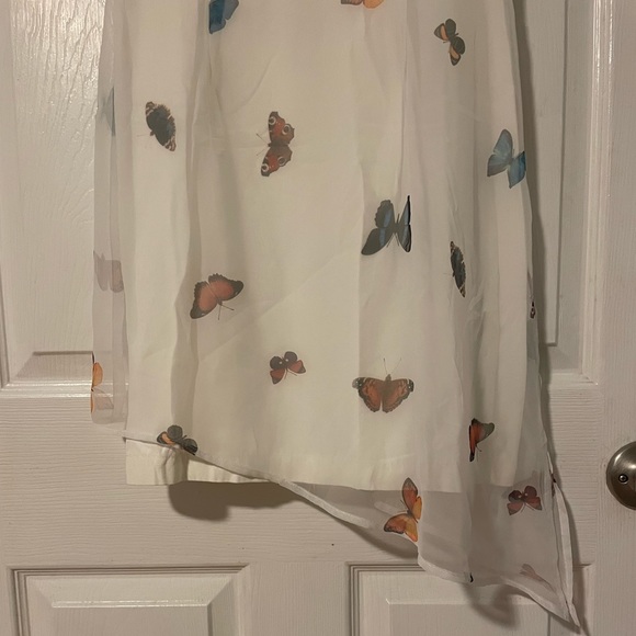 Vintage Joseph Ribkoff asymmetrical butterfly dress - Picture 3 of 7